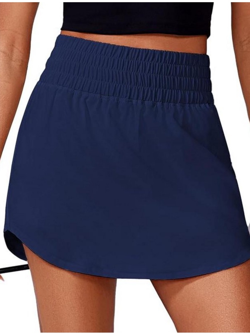 Target Pinspark Women’s Navy Athletic Skort with Elastic Waist NWT